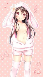 【2次】お尻やふとももが強調されちゃってるショートパンツ姿の美少女萌え画像【ショパン】-04