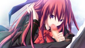 【2次元】可愛いお口でご奉仕、フェラチオしちゃってる美少女エロ画像-04