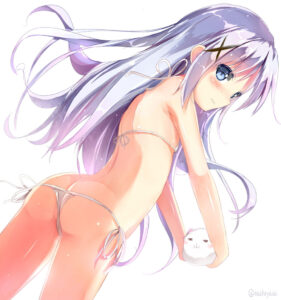 【2次元】後ろからパンパン！お尻鷲掴みでハメたくなっちゃう美少女エロ画像【魅惑の美尻】-17