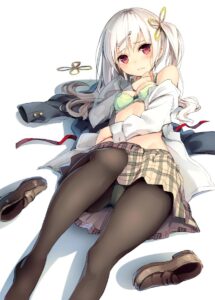 【2次元エロ】誘惑されたい、艶やか下着姿の美少女エロ画像【めちゃシコ】-01