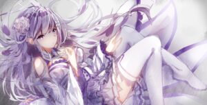【2次萌え】Re：ゼロのエミリアちゃんの可愛い美少女エロ画像【Re：ゼロ・リゼロ】