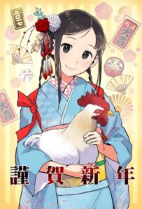 【2次萌えエロ】和服姿の美少女エロ画像【着物の女の子】-09