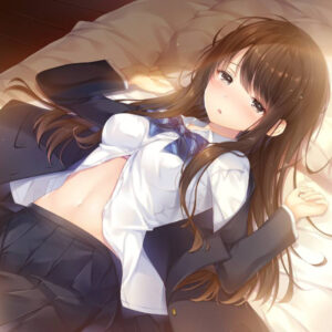 【二次元】女子中学生・高校生の制服姿がエロ可愛い二次画像