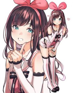 【二次】世界初(自称)のバーチャルYoutuber、キズナアイちゃんのえっちな画像まとめ！No.01【20枚】