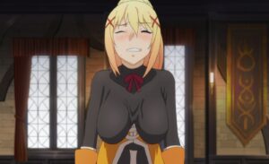 【2次萌えエロ】この素晴らしい世界に祝福を！ドM女騎士ダクネスの美少女エロ画像