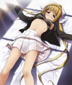 【2次萌えエロ】服や下着が半脱ぎになっちゃってる美少女エロ画像-12