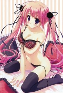 【2次元エロ】誘惑されたい、艶やか下着姿の美少女エロ画像【めちゃシコ】-06