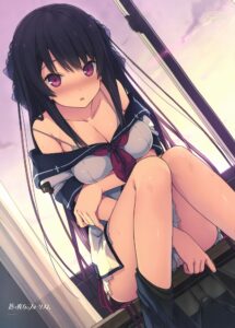 【2次元】視線釘付け、巨乳おっぱいの美少女エロ画像-03
