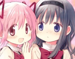 【画像】　鹿目まどか×暁美ほむら尊い・・・