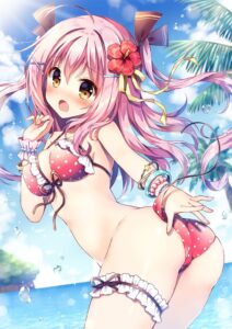 可愛らしい水玉模様の水着や下着を履いた女の子のエロ画像【50枚】