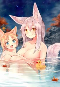 【二次エロ】お風呂にはいっている女の子の魅力的な裸体エロ画像【40枚】