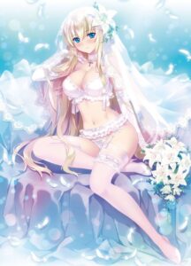 ウェディングドレス姿の女の子達のエロ画像【50枚】