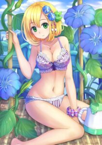 【二次エロ】淫乱なイメージがある紫色の下着を履いたセクシーな女の子のエロ画像【40枚】