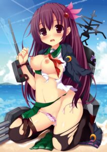 【艦これ】もっと近くで見てよ♡如月ちゃんのエロ画像！　その２