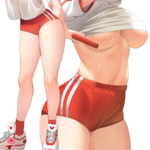 【二次エロ】ブルマを履いたエッチな下半身がたまらない体操服姿の二次エロ画像