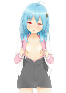 【二次エロ】絆創膏を乳首やオマンコに貼って余計エロく見えている女の子のエロ画像がこちら