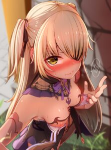 【原神】金髪ツインテの皇女フィッシュルのエロ画像！　その２